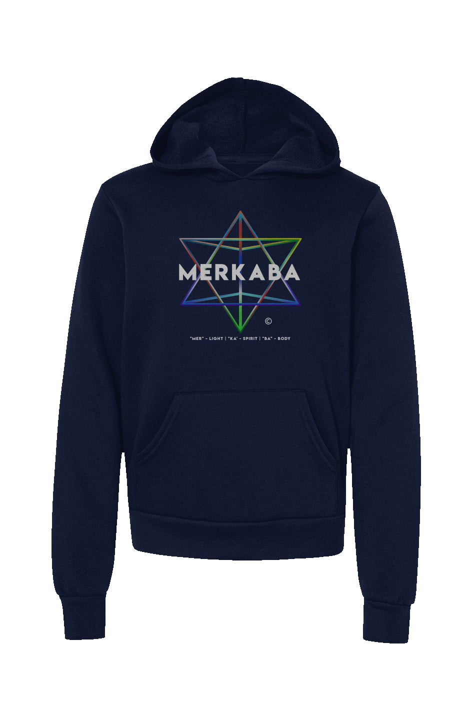 The Merkaba Collection: Youth Pullover Hoodie