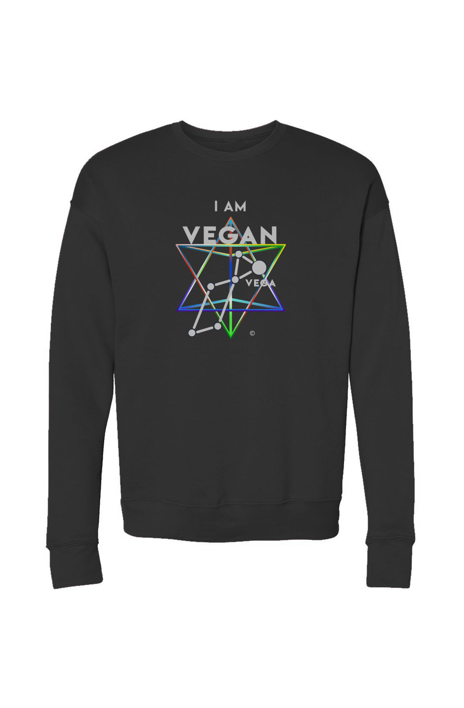 the vega collection: unisex drop shoulder sweatshirt