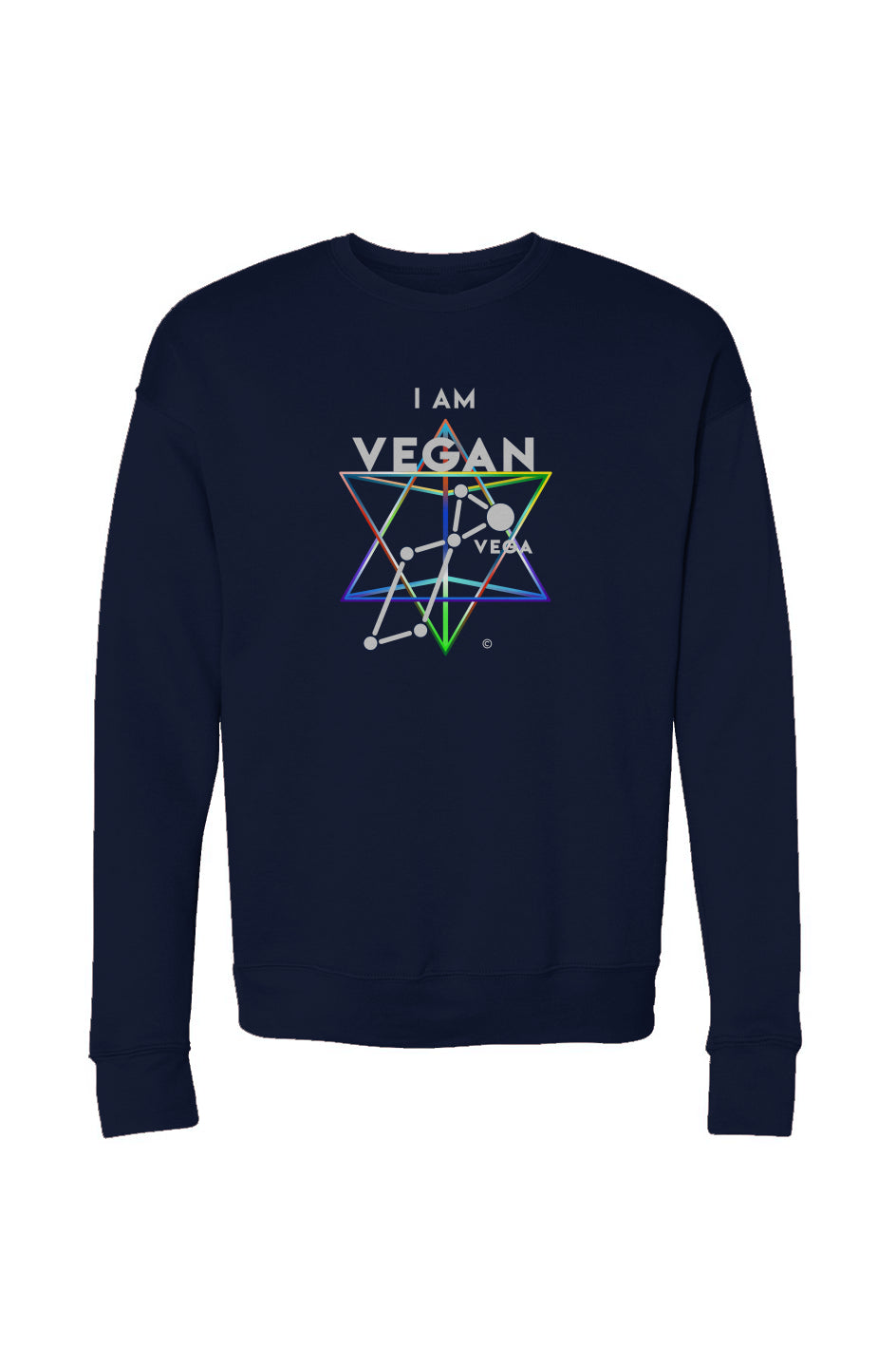 the vega collection: unisex drop shoulder sweatshirt