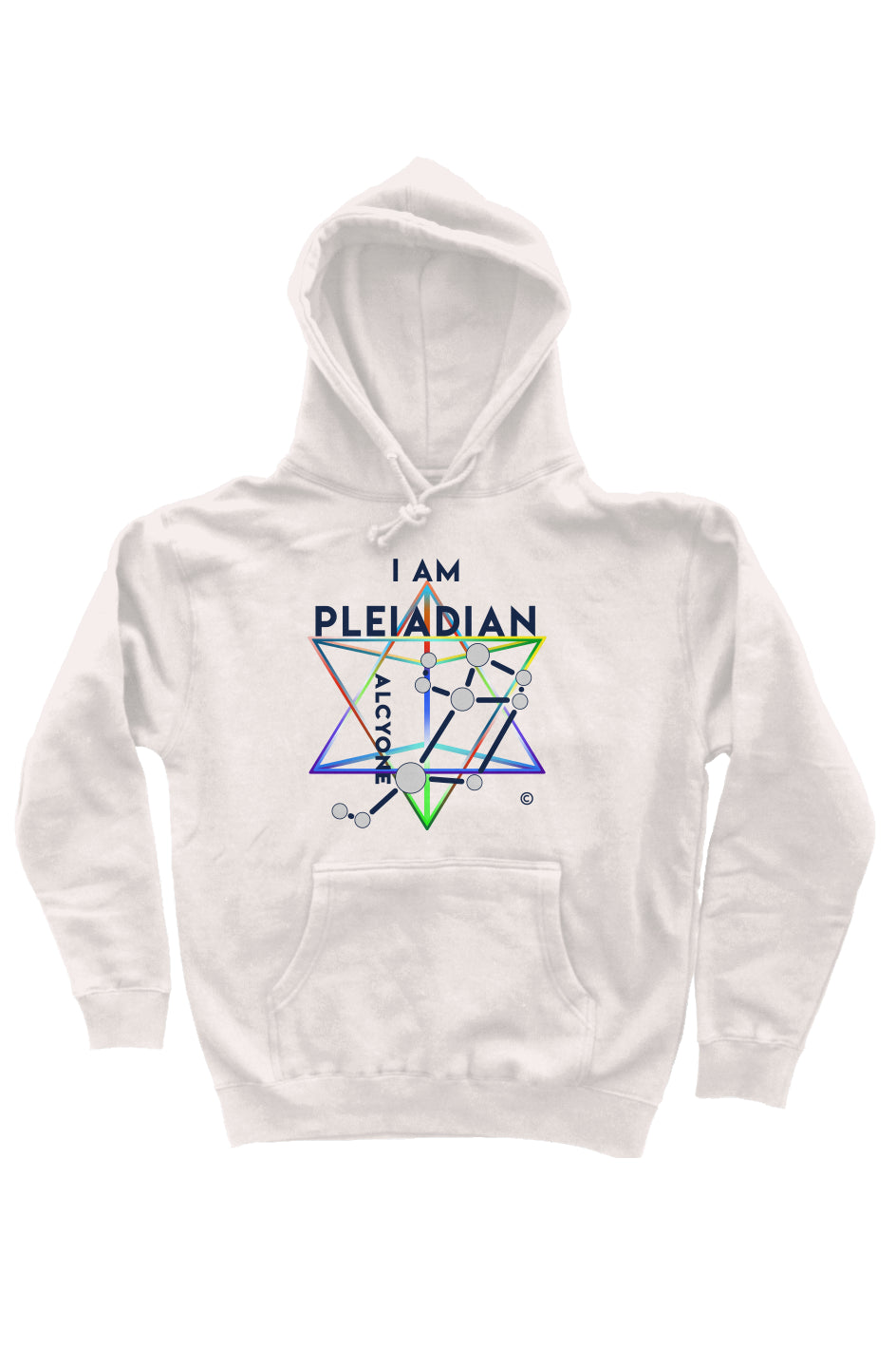 the pleiadian collection: unisex pullover hoodie