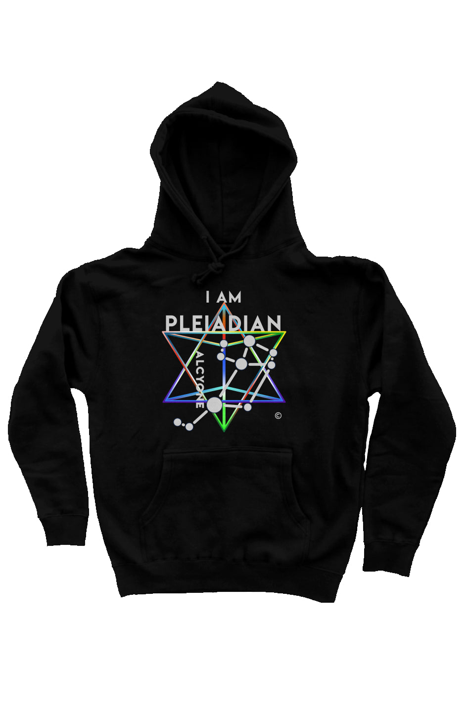 the pleiadian collection: unisex pullover hoodie