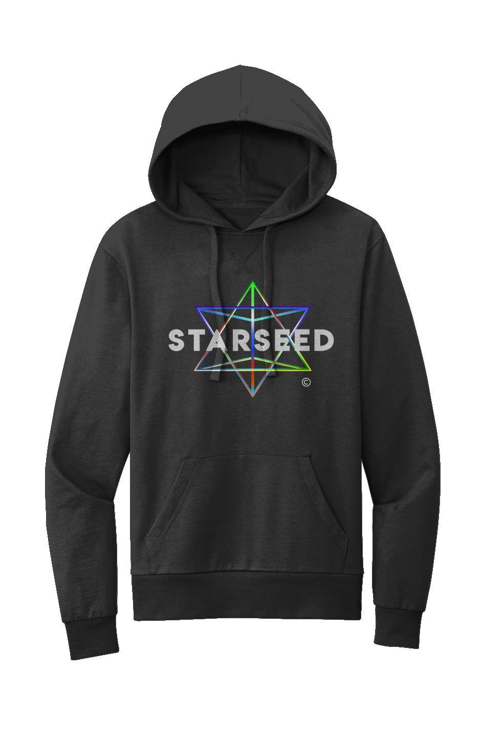 the starseed collection: organic cotton, unisex, pullover hoodie