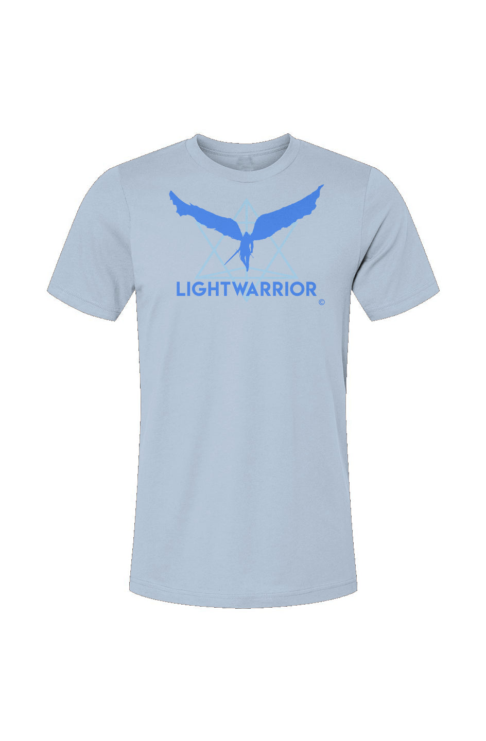 the lightwarrior collection: monochromatic unisex t-shirt