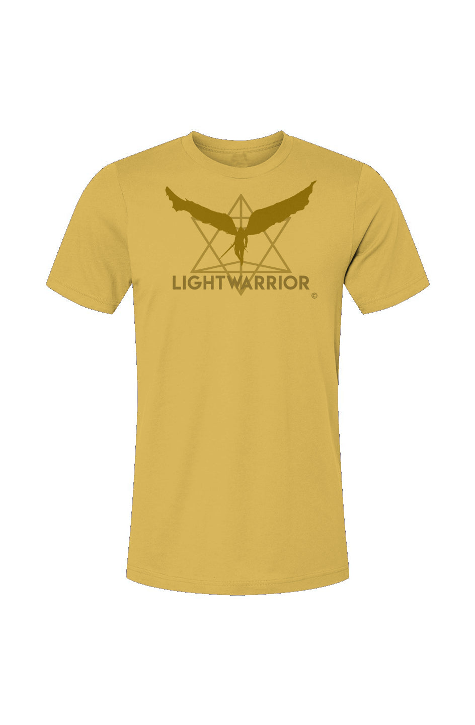 the lightwarrior collection: monochromatic unisex t-shirt