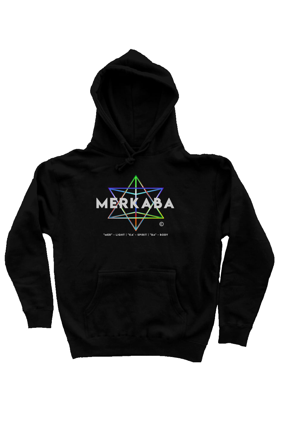 the merkaba collection: unisex pullover hoodie