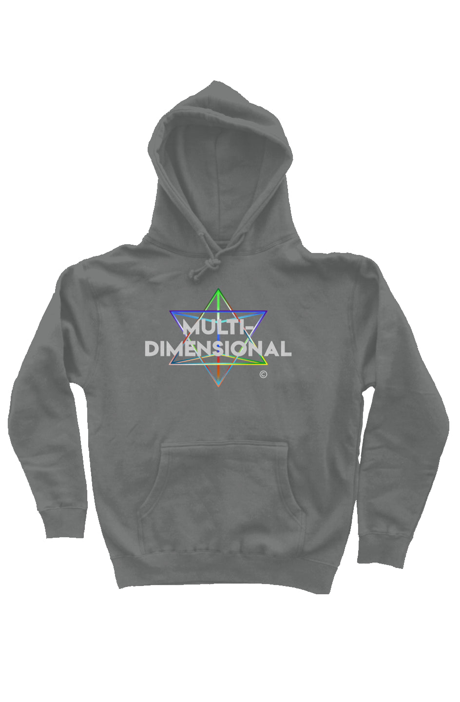 the multi-dimensional collection: unisex pullover hoodie