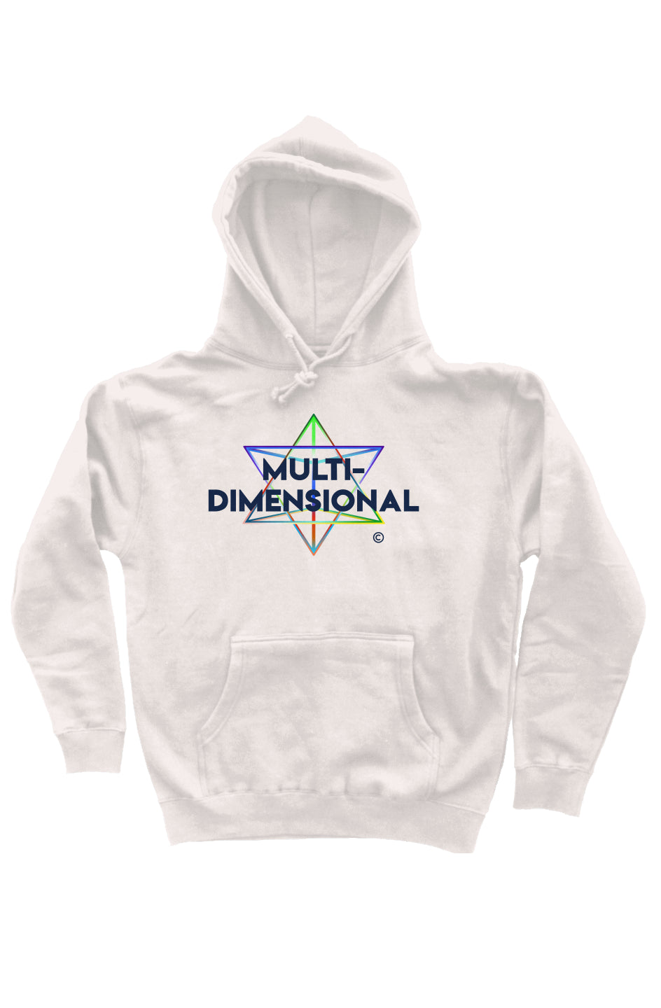 the multi-dimensional collection: unisex pullover hoodie