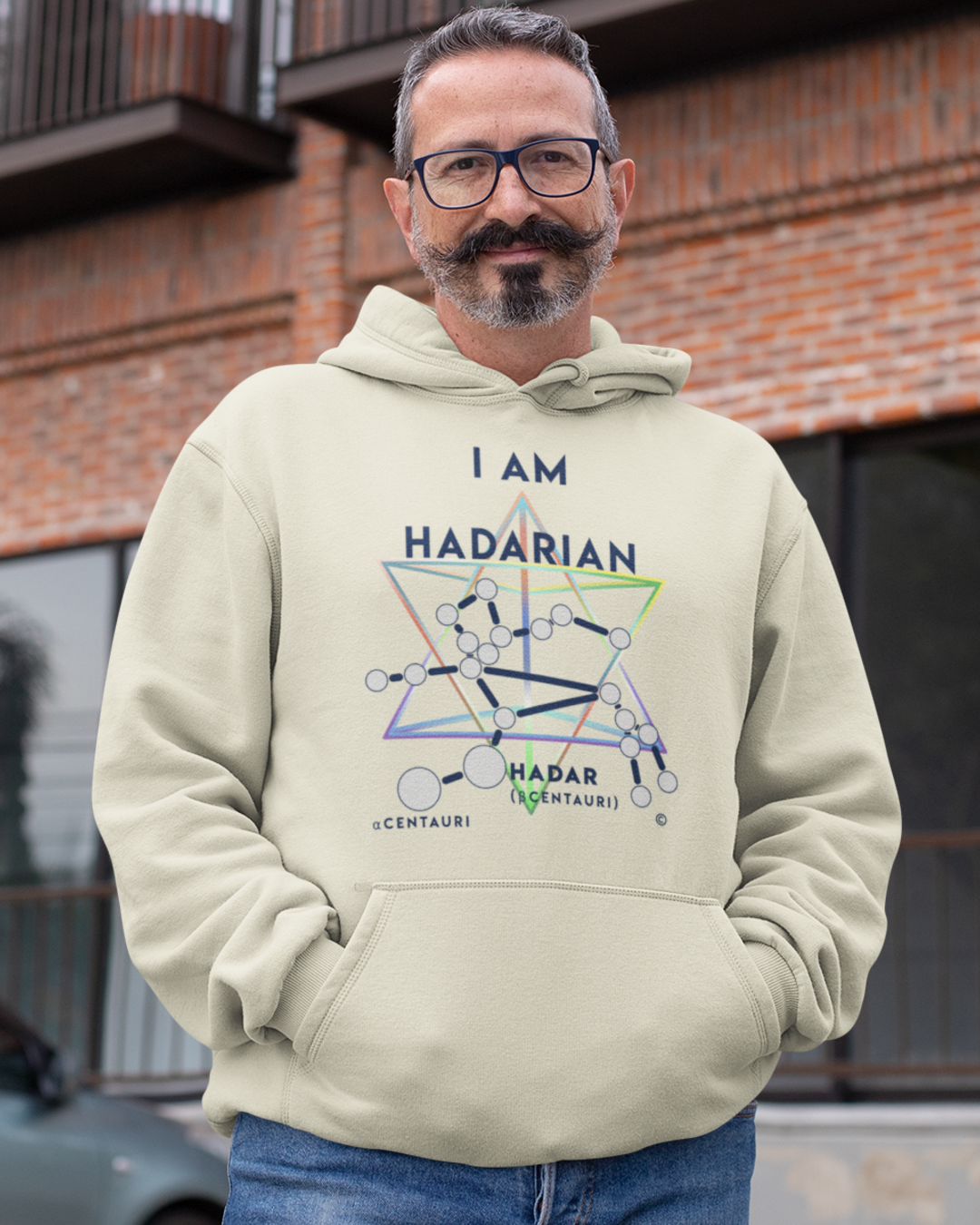 The Hadarian Collection: Organic Cotton, Unisex, Pullover Hoodie