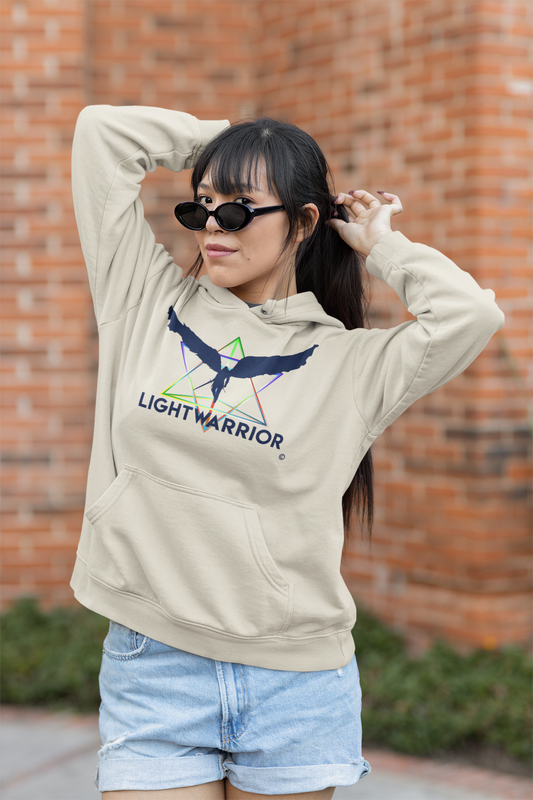 The Lightwarrior Collection: Organic Cotton, Unisex, Pullover Hoodie