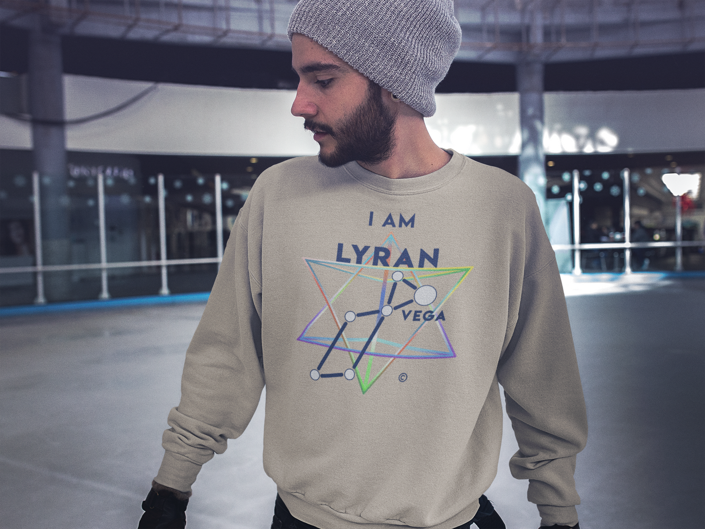 The Lyran Collection: Unisex Drop Shoulder Sweatshirt