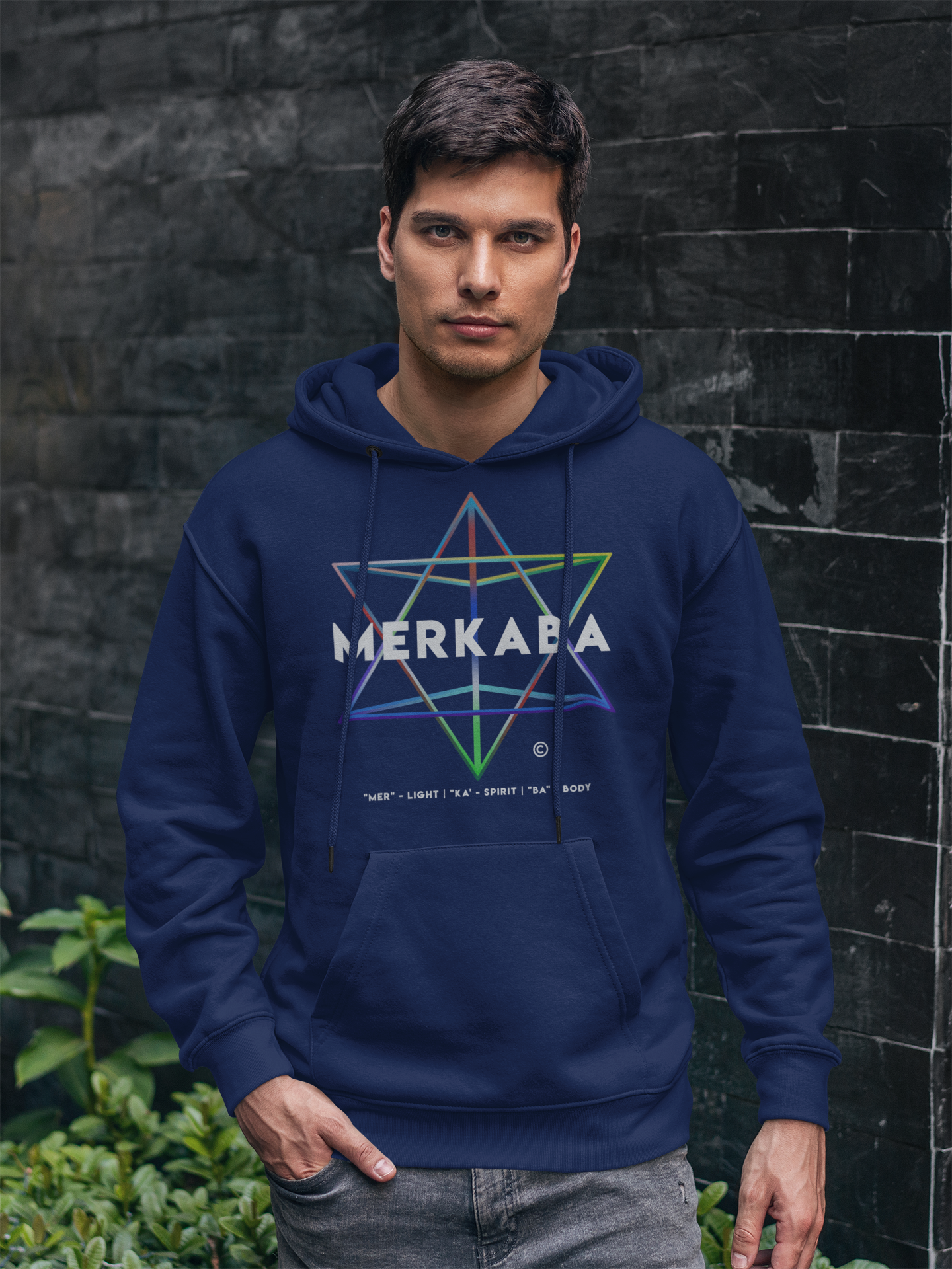 The Merkaba Collection: Unisex Pullover Hoodie
