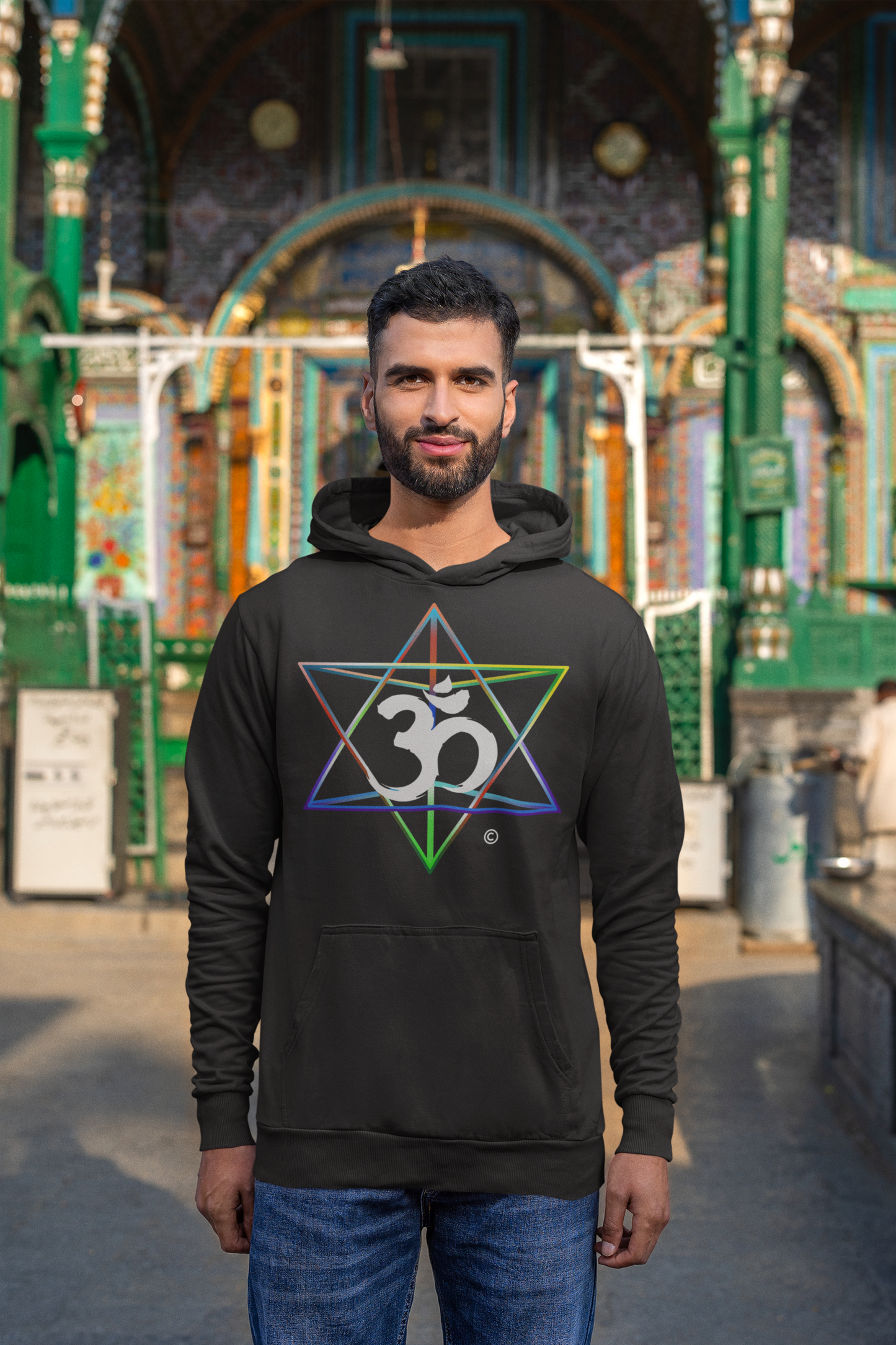 The OM Collection: Organic Cotton, Unisex, Pullover Hoodie
