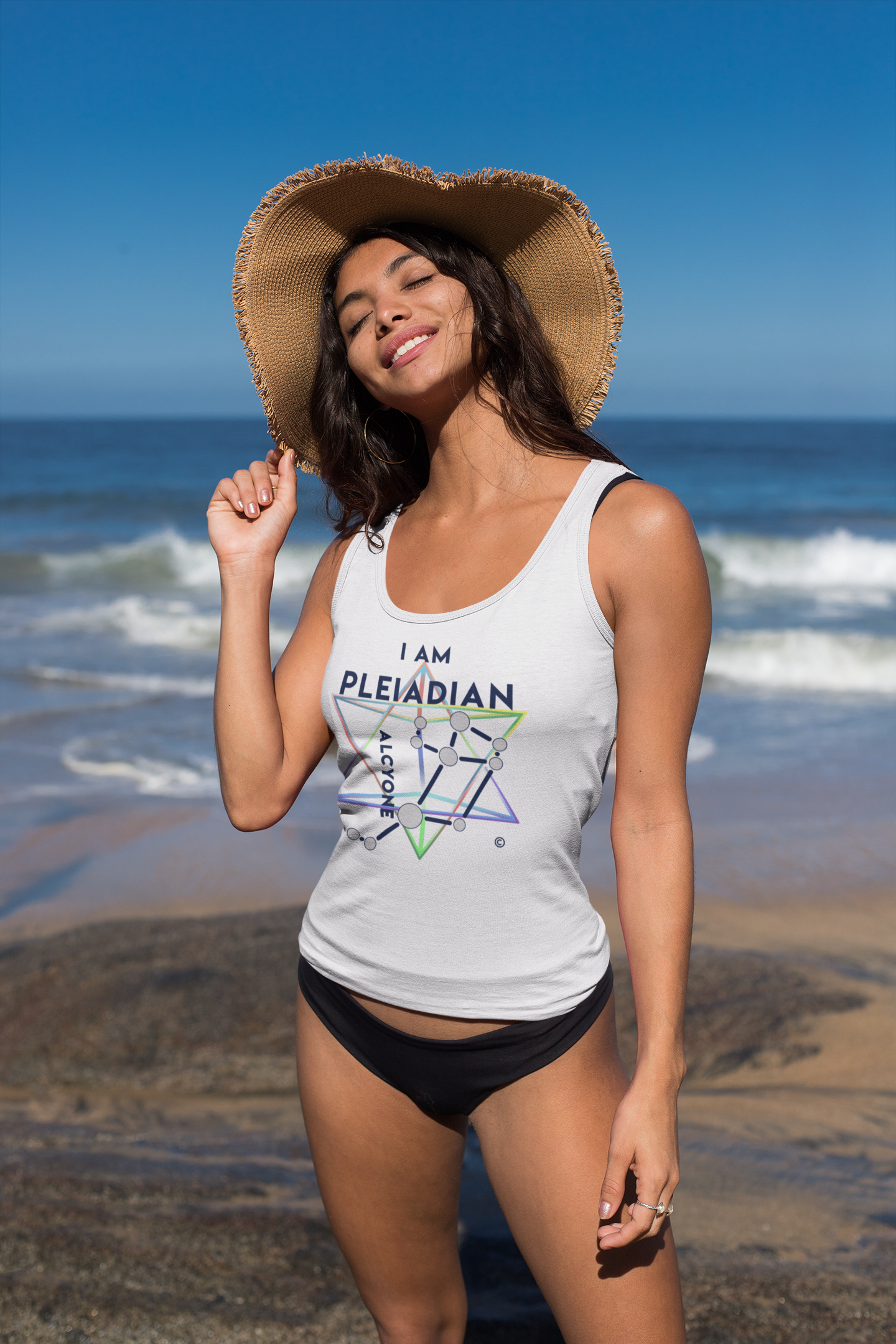 The Pleiadian Collection: Unisex Jersey Tanks